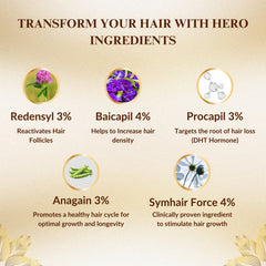 TresRich Hair Serum | Best Hair Serum for Hair Breakage Hyderabad | Bangalore
