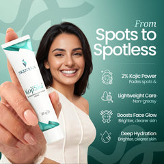 Kojiska Cream for Pigmentation | Skin Brightening & UV Protection Cream - Kojic Acid Dipalmitate & Glutathione