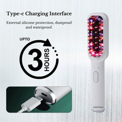 TresRich LED Comb | Best Hair Scalp Massager with Red & Purple Light for Scalp Treatment Hyderabad | Bangalore