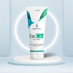 Faccia Anti-Acne Face Wash | Best Face Wash with Glycolic Acid Hyderabad | Bangalore
