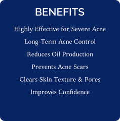 AKNOZAP Softgel Capsules with Isotretinoin - 10mg