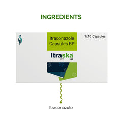 Itraska Capsule with Itraconazole - 200 mg