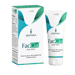Faccia Anti-Acne Face Wash | Best Face Wash with Glycolic Acid Hyderabad | Bangalore