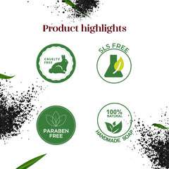 Skinska Naturals Bamboo Charcoal Handmade Natural Soap