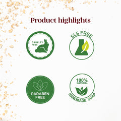 Skinska Naturals Oatmeal Handmade Natural Soap