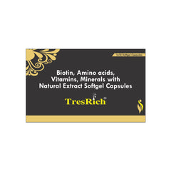 TresRich Soft Gel Capsules with Biotin