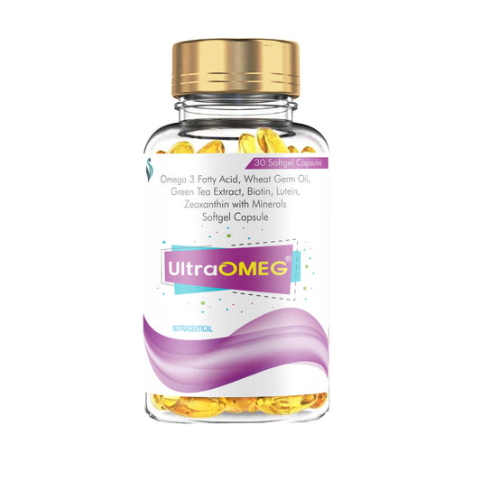 UltraOMEG Soft Gel Capsules Bottle (30 Capsules)
