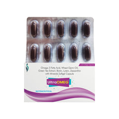 UltraOMEG Soft Gel Capsules with Omega 3