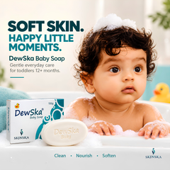 Dewska Baby Bath Soap | Gentle Moisturising Cleanser for Baby’s Delicate Skin