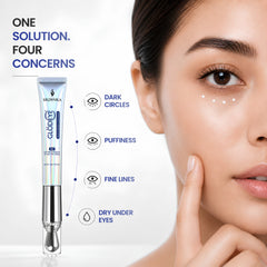 Glodeye 360° Crystal Massager Eye Cream for Dark Circles & Puffiness
