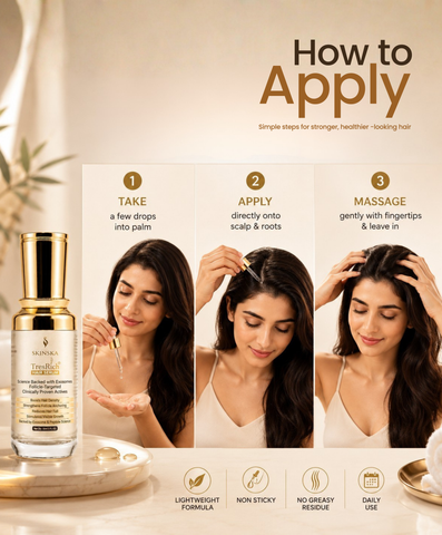 TresRich Hair Serum – Advanced Exosome & Peptide Hair Growth Formula