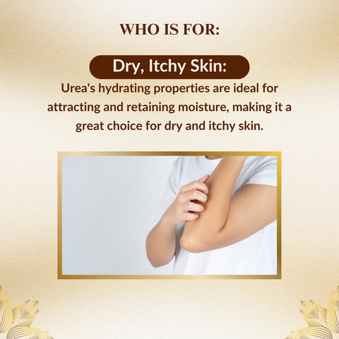 Dewsol Urea Cream with Glycolic Acid | Intensive Moisturiser for Cracked Heels & Dry Skin