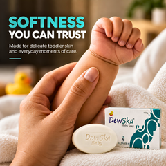 Dewska Baby Bath Soap | Gentle Moisturising Cleanser for Baby’s Delicate Skin