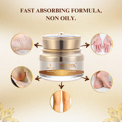 Dewsol Urea Cream with Glycolic Acid | Intensive Moisturiser for Cracked Heels & Dry Skin