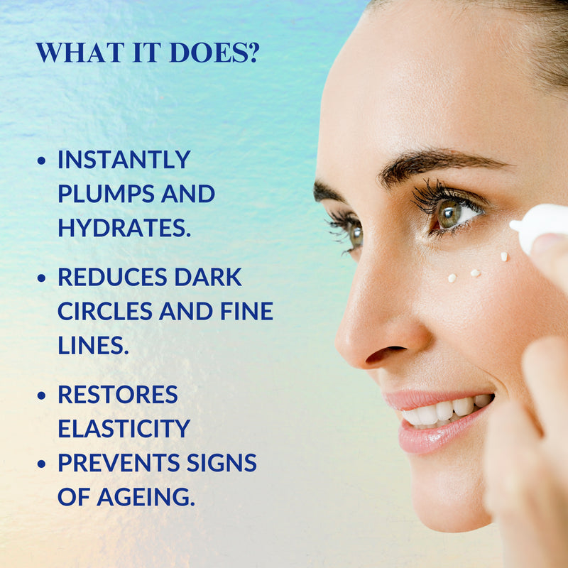 Glodeye Brightening Under Eye Cream | For Dark Circles, Fine lines & Puffiness