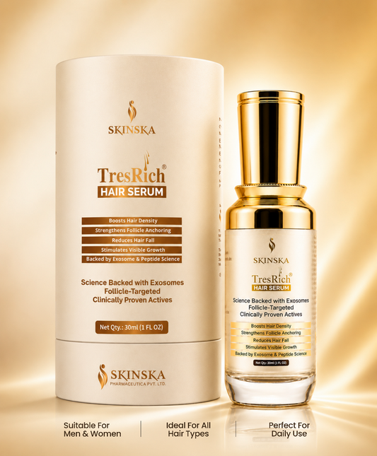 TresRich Hair Serum – Advanced Exosome & Peptide Hair Growth Formula