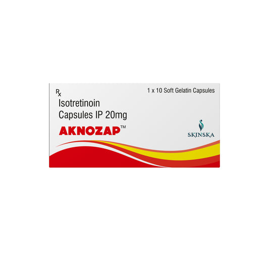 AKNOZAP Softgel Capsules with Isotretinoin - 20mg