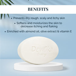 Dewska Baby Bath Soap | Gentle Moisturising Cleanser for Baby’s Delicate Skin