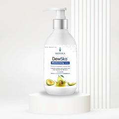 Dewska moisturising lotion with avocado and Vitamin  E for 48 hours deep moisturisation