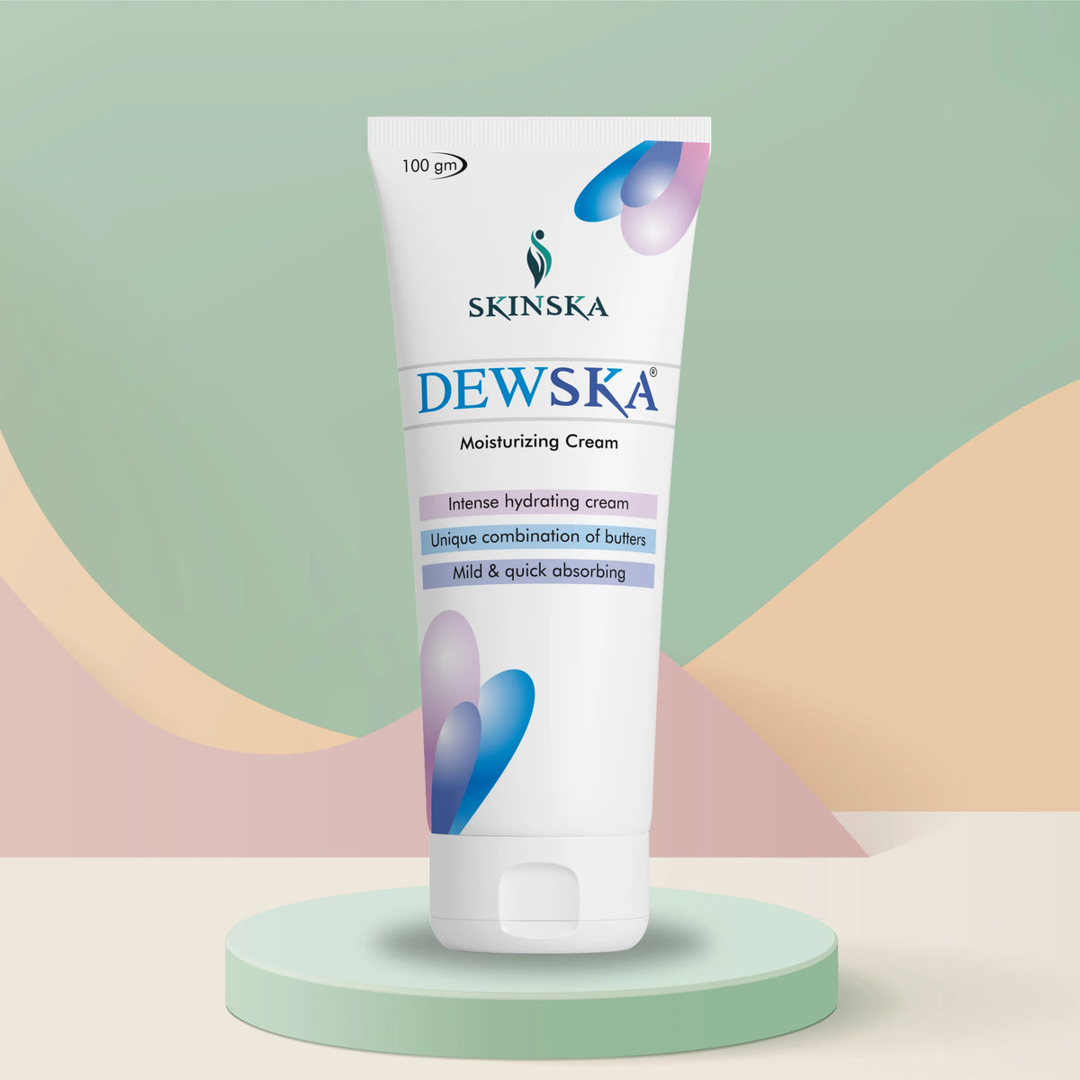 Dewska moisturising cream  with cocoa butter, shea butter, vitamin E and aloe vera extracts  for the best face moisturiser
