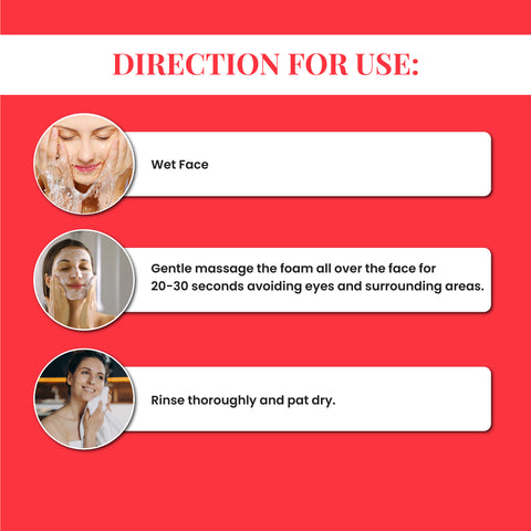 Faccia-S Anti-Acne Face Wash with Salicylic Acid & Glycolic Acid | For Oily & Acne-prone Skin