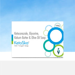 Ketoska Anti-Fungal Soap with Ketoconazole | For Ringworm, Athlete’s Foot & Jock Itch