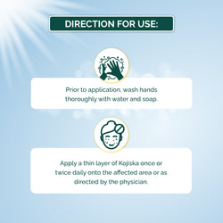 Kojiska Cream for Pigmentation | Skin Brightening & UV Protection Cream - Kojic Acid Dipalmitate & Glutathione