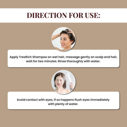 TresRich Revitalising Anti-Hair Fall Shampoo | With Anagain, Caffeine & Niacinamide