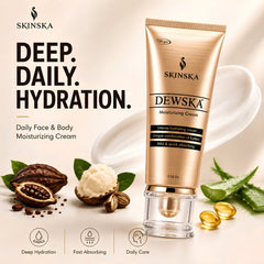 Dewska Moisturizing Cream | Deep Hydration for Dry, Rough & Flaky Skin