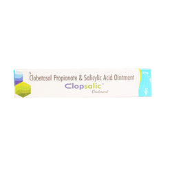 Clopsalic ointment with clobetasol propionate and salicylic acid ointment for anti-inflammation