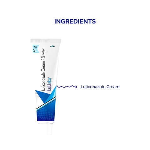 Luliska cream, with 1% w/w luliconazole cream, for antifungal treatement