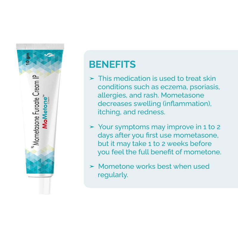 Mometone cream,  with mometasone furoate cream for  anti-inflammation