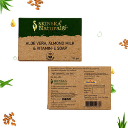 Skinska Naturals 4 Set Naturals Soaps Combo