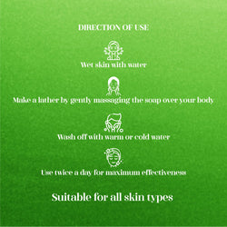 Skinska Naturals Aloe Vera Handmade Soap for Dry & Sensitive Skin | With Almond Milk & Vitamin E