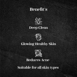 Skinska Naturals Activated Charcoal & Tea Tree Oil Handmade Soap | For All Skin Types