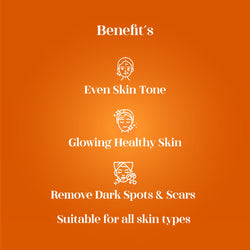 Skinska Naturals Oatmeal, Orange & Papaya Soap | Gentle Exfoliating Handmade Natural Soap