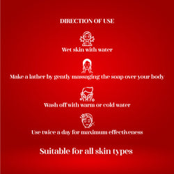 Skinska Naturals Tomato, Aloe Vera & Rice Extracts Handmade Soap | Moisturizing & Brightening Bath Bar with Olive Oil