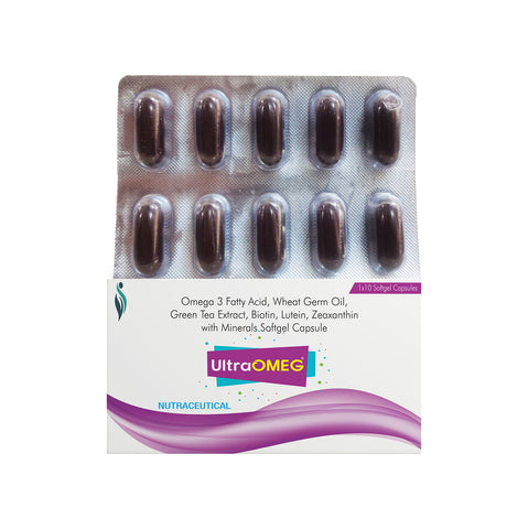 UltraOMEG Soft Gel Capsules with Omega 3